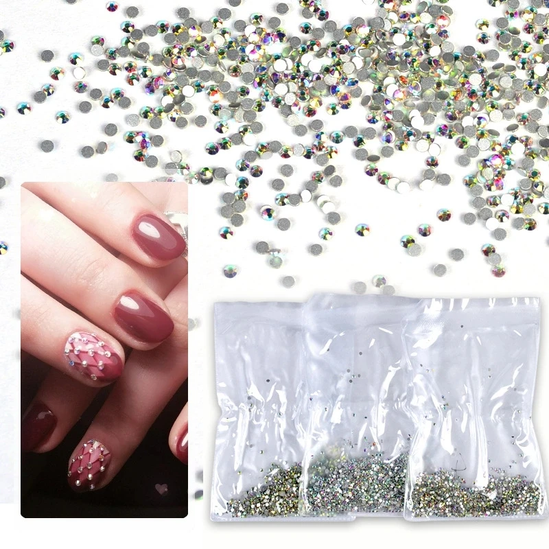 

2021 3D Rhinestone For Nail Art Decoration Jewelry Nail Decoration New, As pictures
