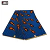 ACI Blue African Wax Prints Fabric 6 Yards/Piece Tissus Patchwork Wholesale Ankara Guaranteed Real Dutch Wax Polyester Quality