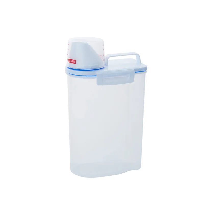 

Factory supply cheap plastic kitchen rice storage food containers box