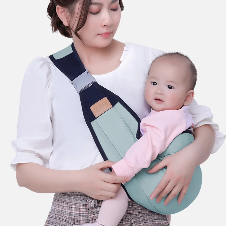 

Wholesale Price Baby Wrap Sling One Shoulder Front Hold Newborn Wrap Solid Color 0-36 Months Baby Cloth Carrier