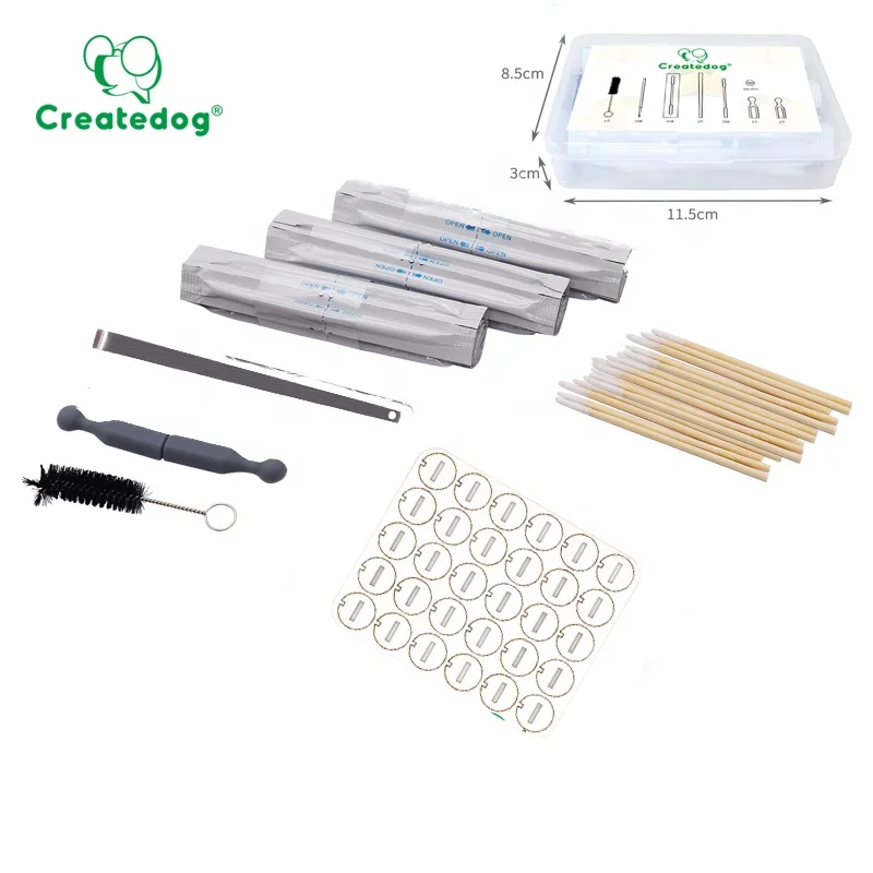 

New design fix cleaning set alcohol swab repair Clean tool for electric product for use with IQOS, Clear white