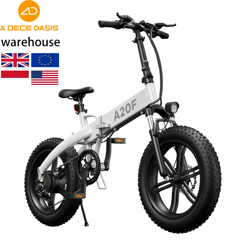 

EU US UK INA warehouse ADO A20F fat tire folding adult electric city mountain road fat bike electric bike bicycle e bike