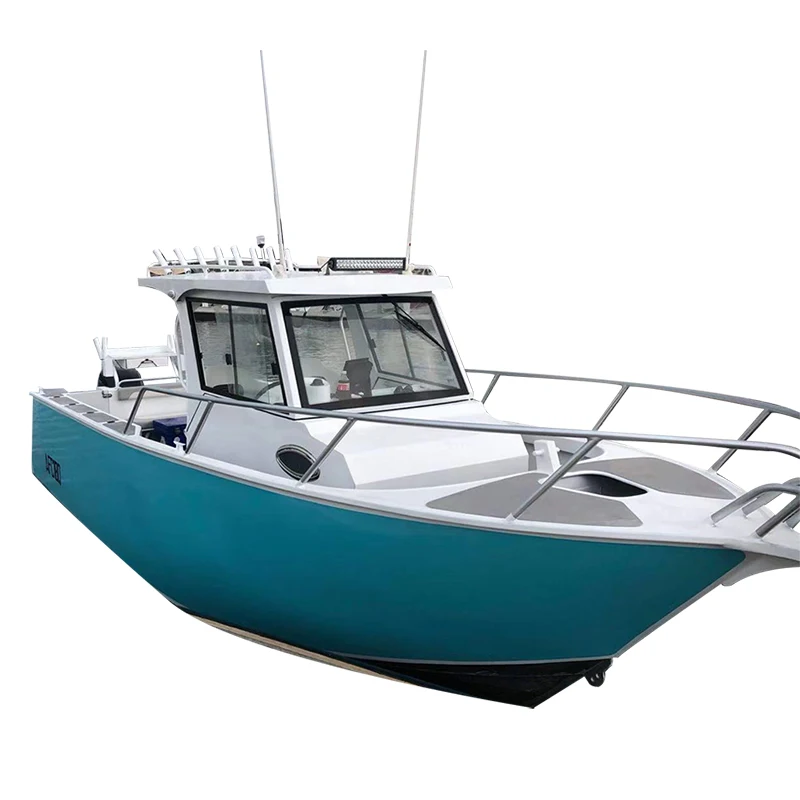 
Custom aluminum fishing boat with cabin  (62018067070)