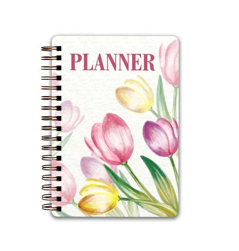

Free Shipping Meeting Notebook A5 Wire Bound With Golden Foiled Cover Planner