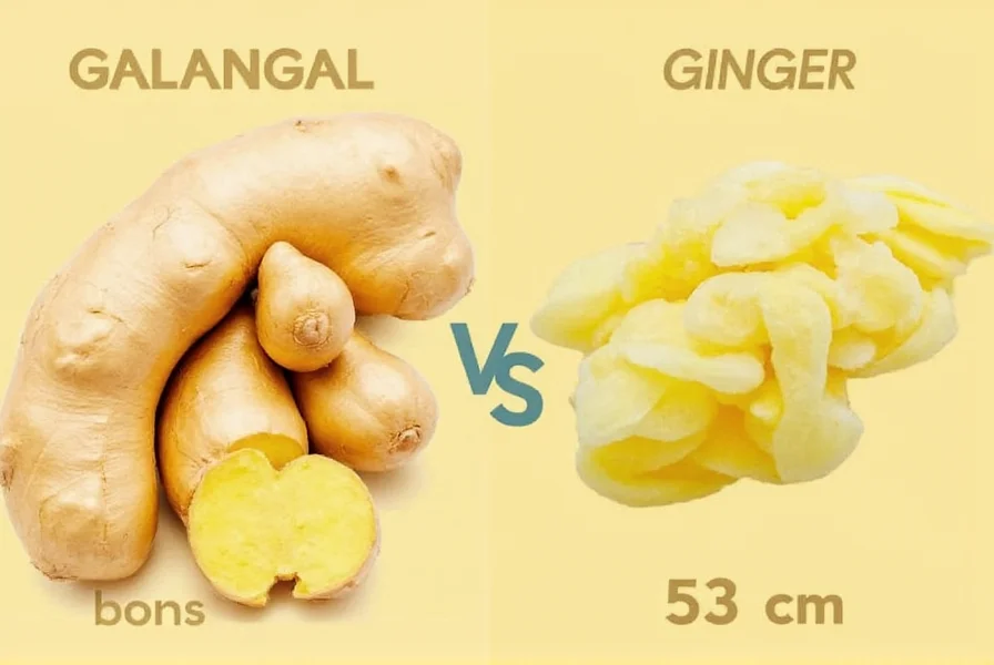 Chef preparing fresh ginger and galangal for cooking with proper cutting techniques