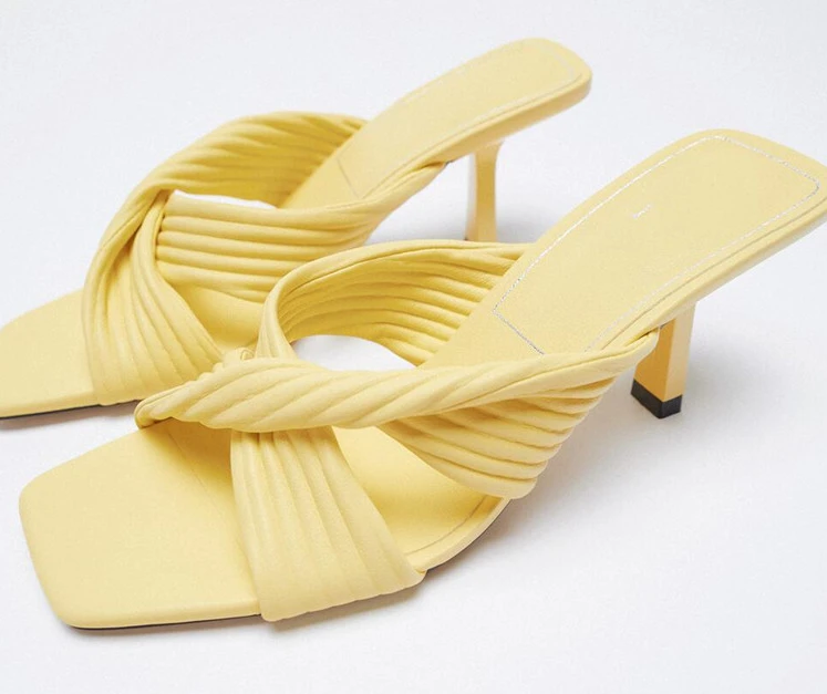 

Fashion Summer New comfortable Womens Shoes Square Head Square Toe Sandals pumps