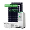 On grid off grid solar generator system 30kw 50kw 100kw solar hybrid power system