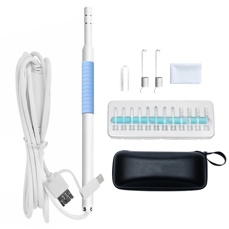 

IW99B 720P HD Professional Visual Ear Clean Stick 5.5mm Earwax Cleaner Scope 1.3MP Wireless Endoscope Otoscope Camera