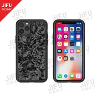 

2019 best selling carbon fiber products ultra-thin glossy finished forged carbon fiber phone case for Iphone11/11 Pro/11 Pro Max