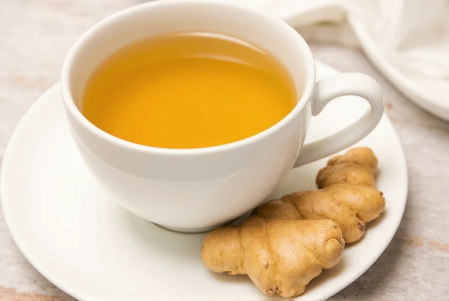 ginger root tea for upset stomach