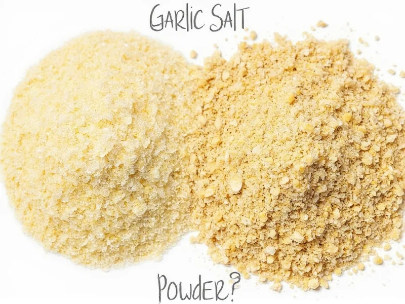 Garlic Powder vs Garlic Salt: Key Differences Explained