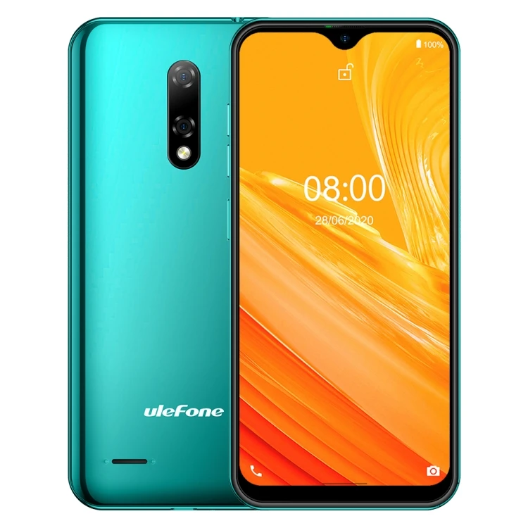 

[HK Warehouse] Ulefone Note 8, 2GB+16GB Android 10.0 3G Network Smartphone