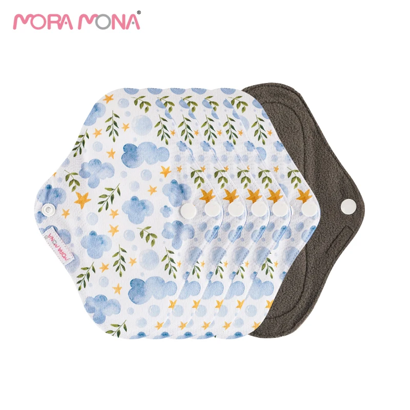 

Mora Mona reusable washable bamboo cloth sanitary towels eco- friendly sanitary napkin pads, Choose