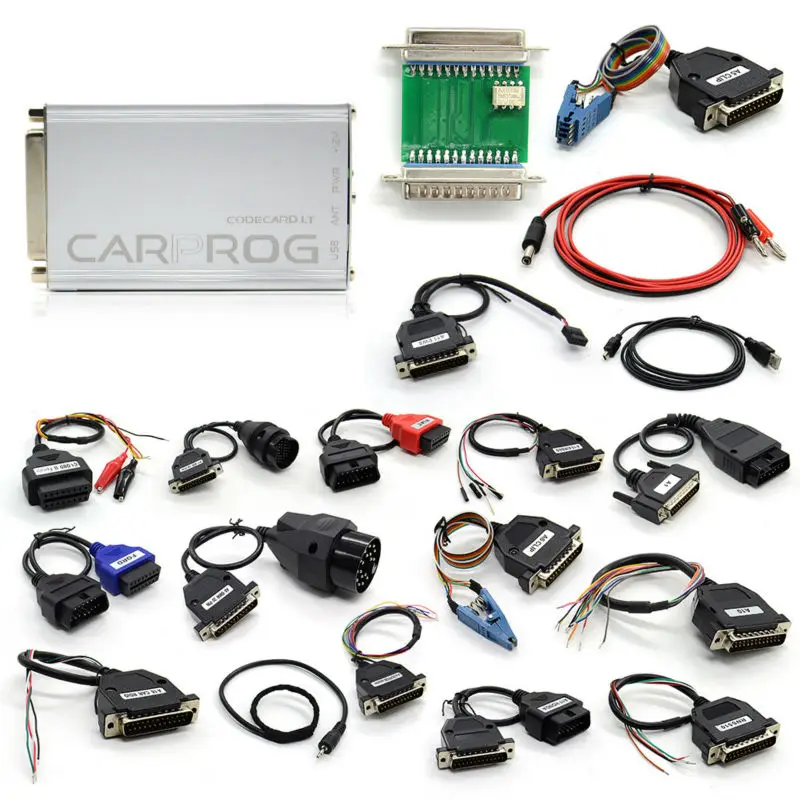 

Newest Car prog Carprog V10.93 Full 21 Adaptor Carprog ECU Programmer Auto Repair Arbag Reset Tools Carprog 10.93