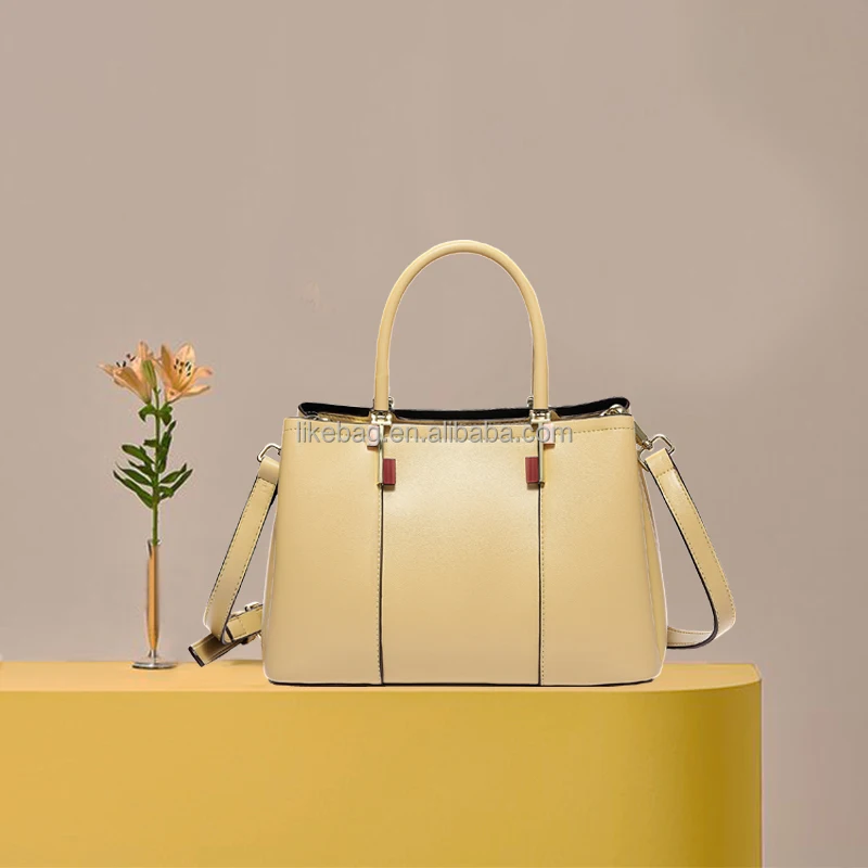 

LIKEBAG new fashion luxurious high quality pu leather leisure women handbags with Marble decorative hardware
