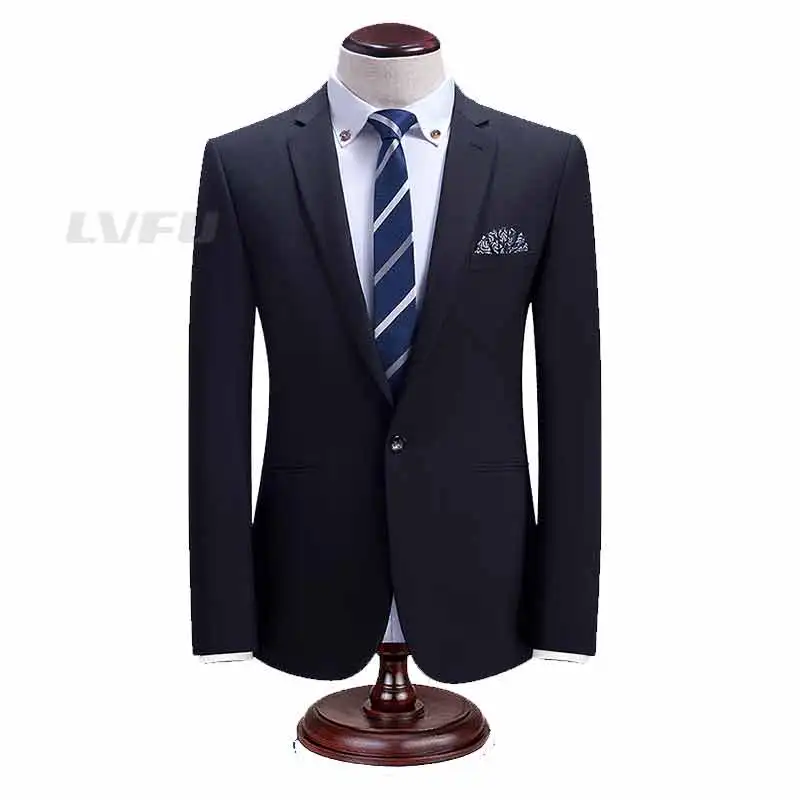 

costume men blazer slim fit men office suit jacket