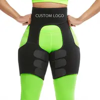 

New Launched Booty Sculpture Thigh Eraser Print Logo Butt Lifter Neoprene Leg Shaper Workout Waist Trainer