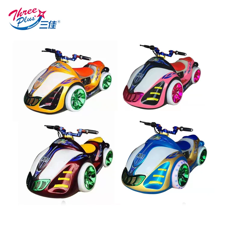 Threeplus Factory Wholesales Amusement Park Equipment Hot Kids Attractive Motor Kiddie Ride Car Coin Operated Ride on Kiddie