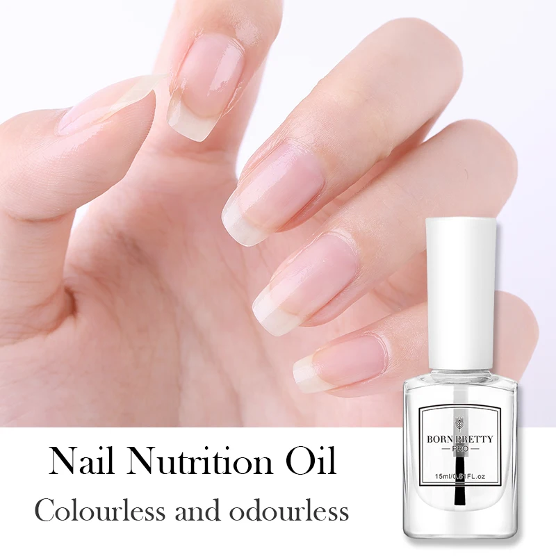 

BORN PRETTY 15ML PRO Odourless Nail Nutrition Oil Nourishing Nails Bright Nail Surface