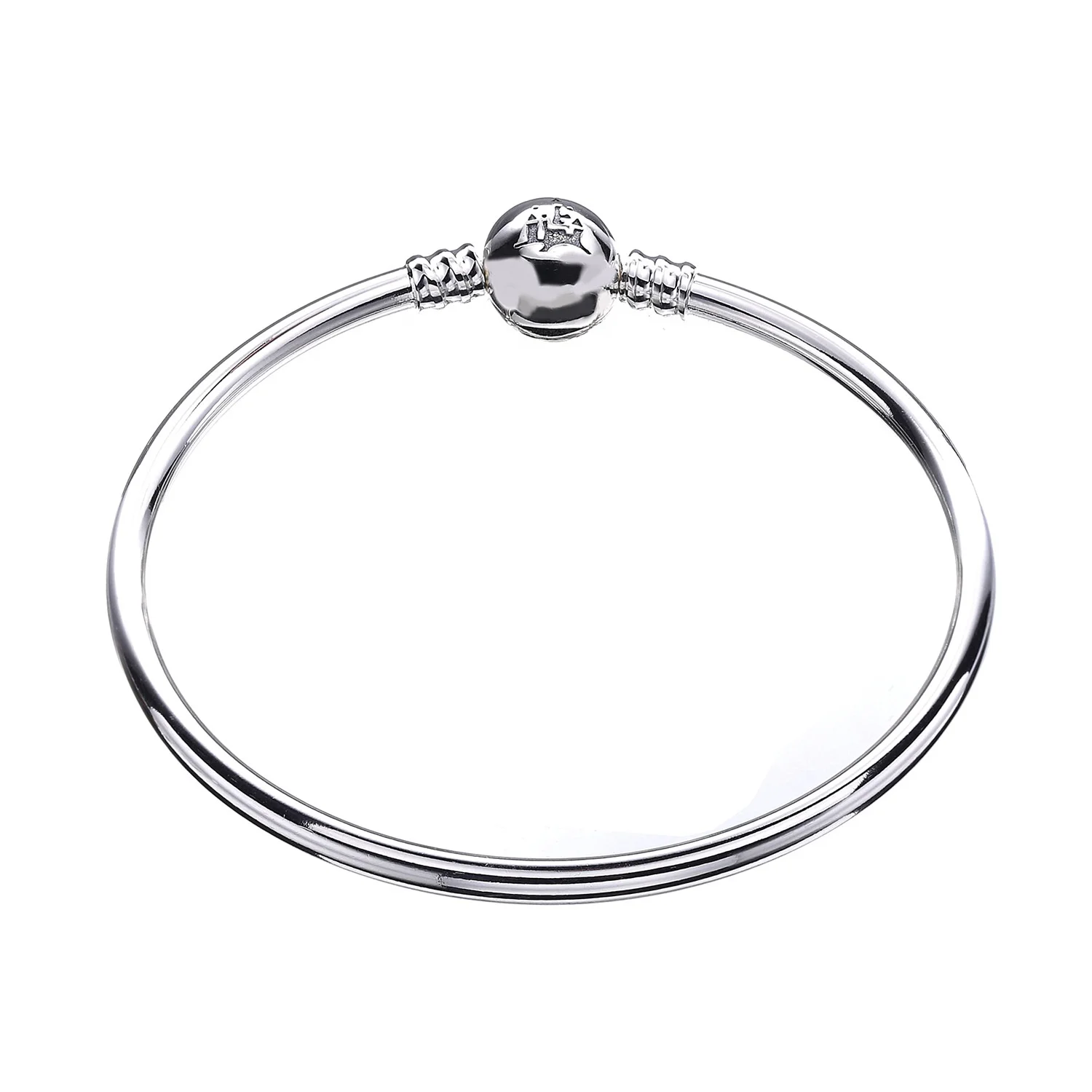 

Manufacture direct 925 silver bangle bracelet charm adjustable cuff bracelet bangle