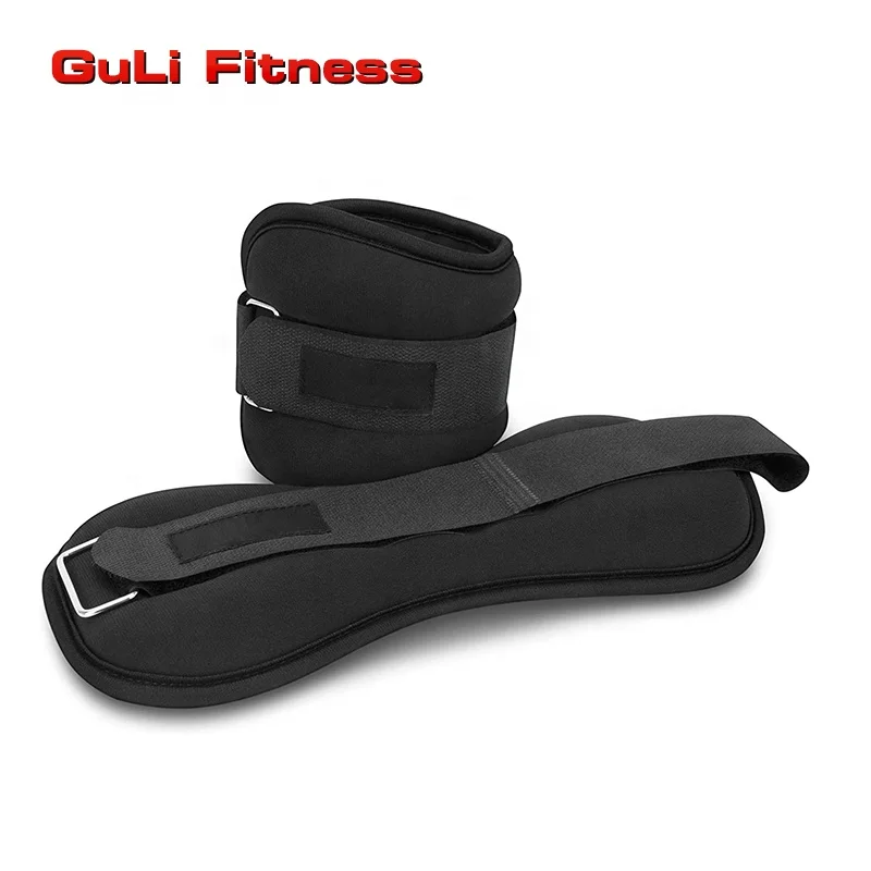 

Guli Fitness Ankle Weights Wrist Leg Weights with Fully Adjustable Strap For Walking Running Gymnastics Aerobics, Gray or customized
