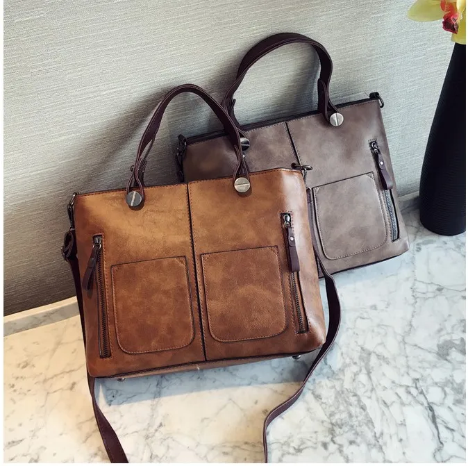 

2021 New elegant PU material 4 color large capacity hand bill of lading shoulder bag girl's purse phone handbags, 4 colors