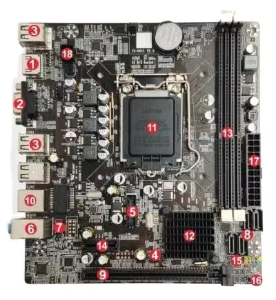 

lga 1155 motherboard lga 1155 socket h61 motherboard h61 h61 1155 motherboard lga1155 mainboard h61 lga1155