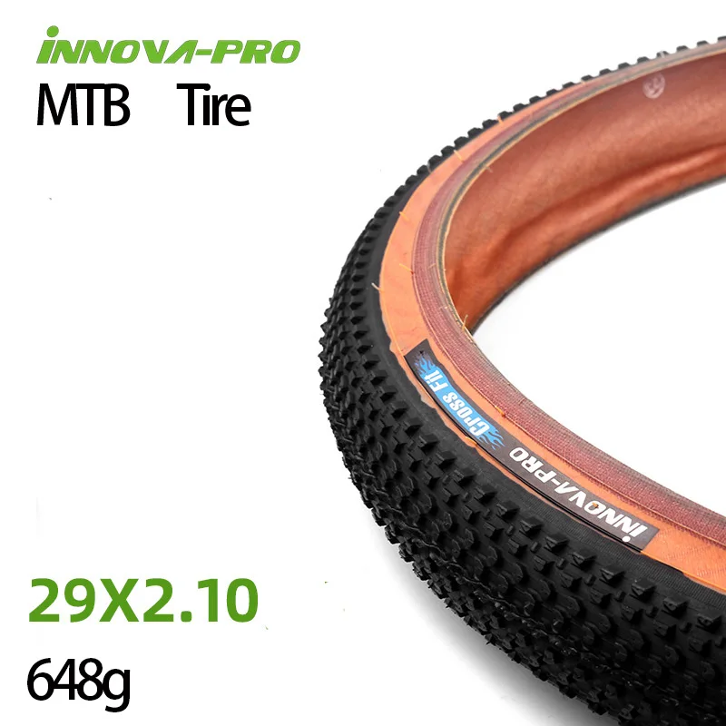 

INNOVA Bicycle external tyre 26/27.5/29/700*25C Mountain bike Road bike stab-proof external tyre 26*2.0/27.5*2.25/29*2.1, Black
