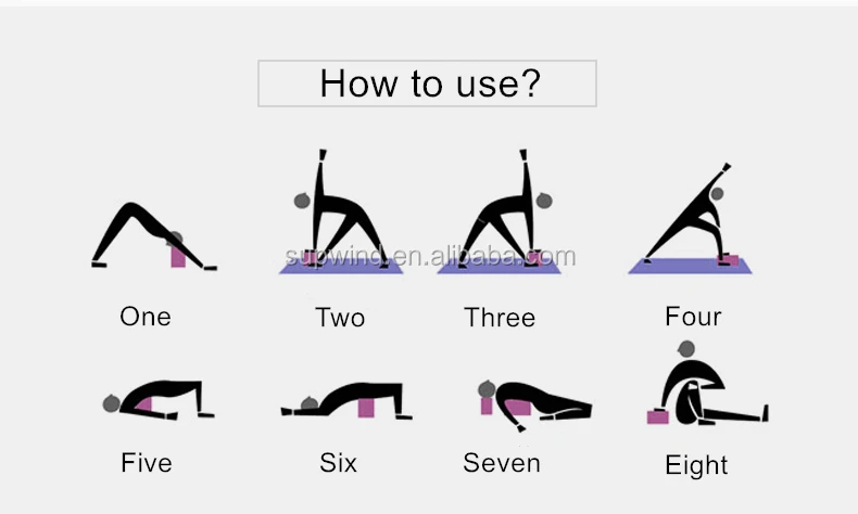 chinese factory custom bamboo yoga block 