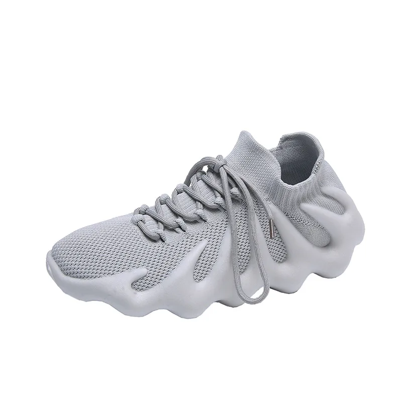 

Fashion Eva Midsole Material Cotton Fabric Lining Material Pink Color Chunky Shoes