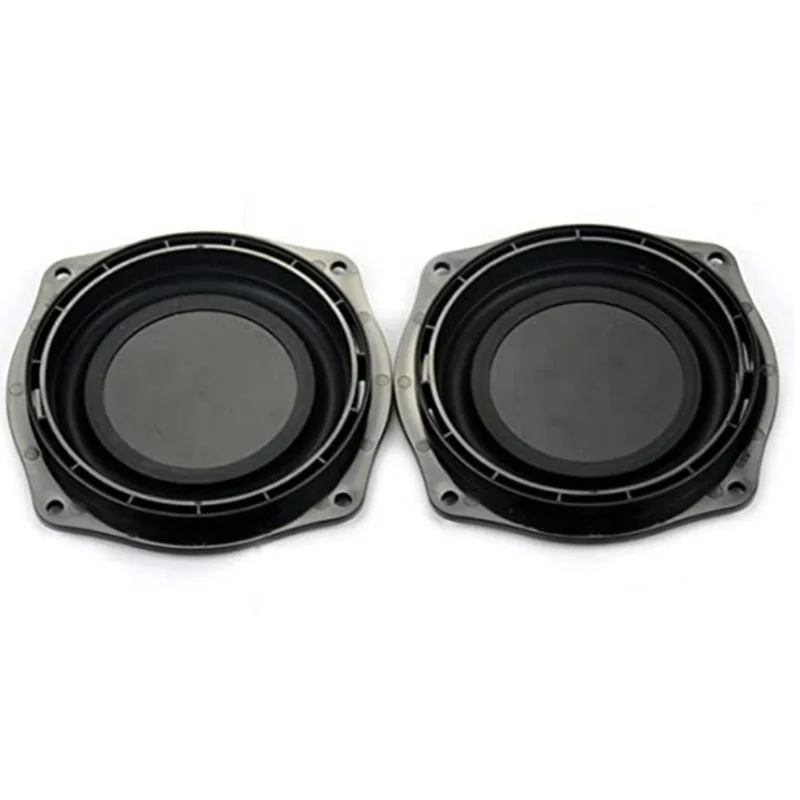 

2pcs 4 Inch DIY Bass Speaker Loudspeaker Vibrating Membrane Passive Bass Woofer Diaphragm Plate,Speaker Passive Radiator Replace