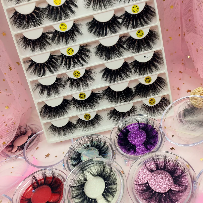 

Cruelty free 25mm custom 3d full strip eyelashes wisp silk natural lashes synthetic bulk wholesale false eye lashes, Natural black mink eyelashes