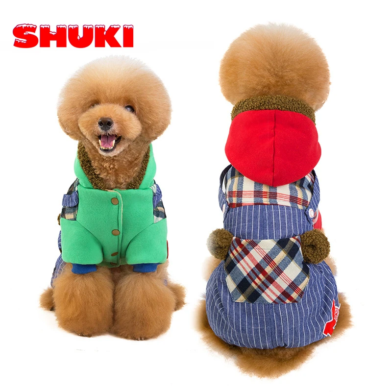 

Custom Winter Pet Apparel Wholesale Dog Clothes Warm Warm Dog Cotton Jacket, As picture