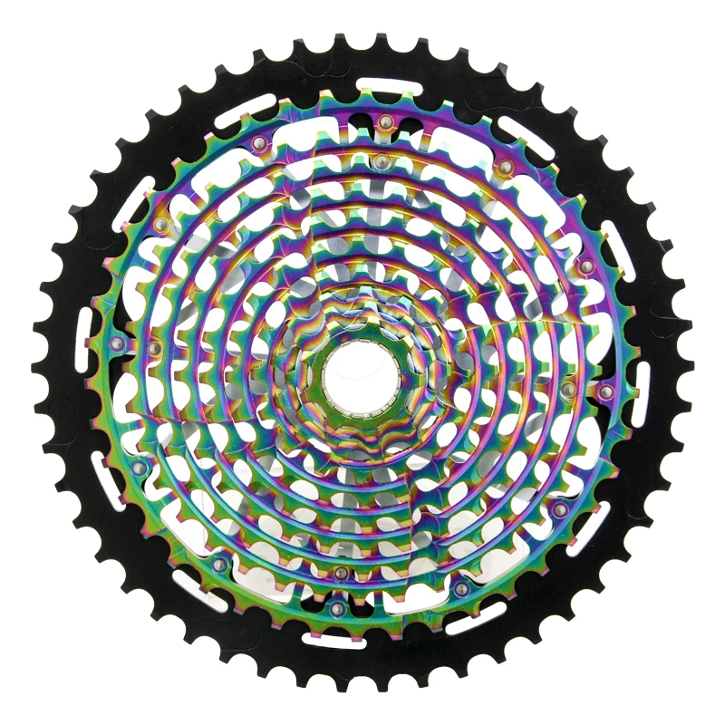 

Cassette Flywheel Mountain Bicycle Steel Chinese 11 Speed Freewheel Gear Teeth Material Origin 9-50T For S RAM XD, Colorful