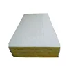 Structural corrugated insulation galvanized metal fire-proof rockwool steel roof panels