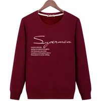 

Wholesale High Quality Men Knitted Fleece Fabric Pullover And Crewneck Sweatshirt