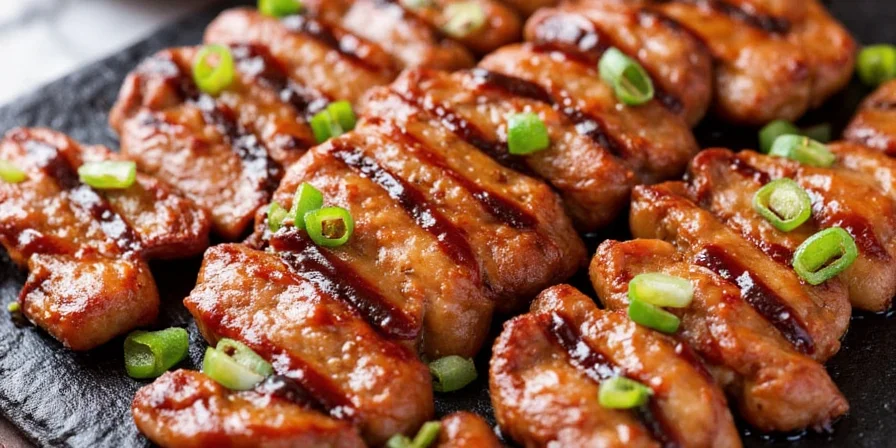 Applying Sauce with Basting Brush