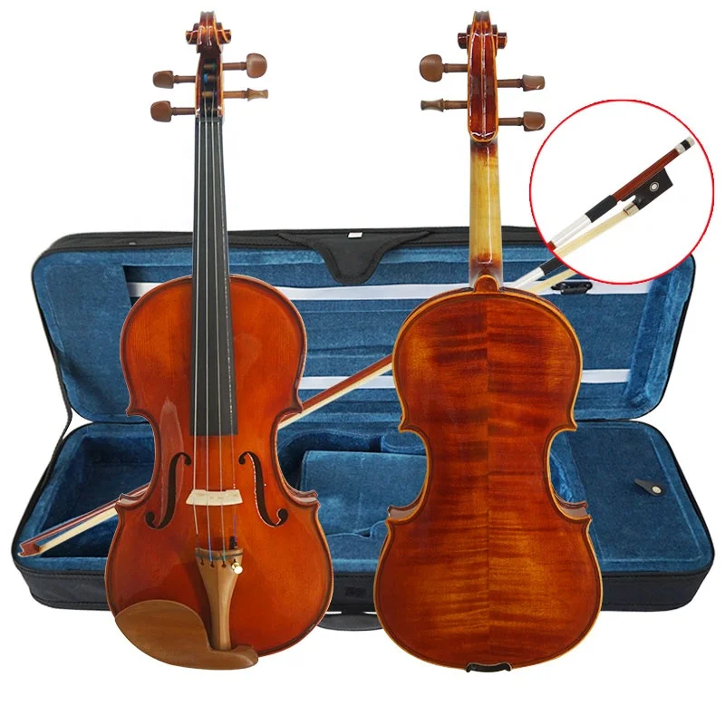 

Hot Sale Musical Instrument Spirit Painting Nice flamed Gloss Violin