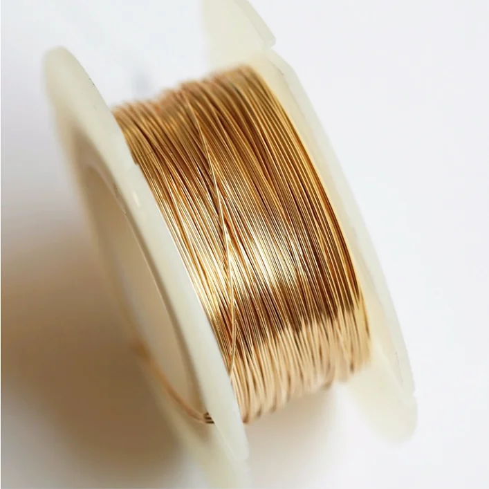

Wholesale 1 Ounce US 16 to 30 Gauge Gold Filled 14K Wire For Jewellery Making Gold Filled Findings