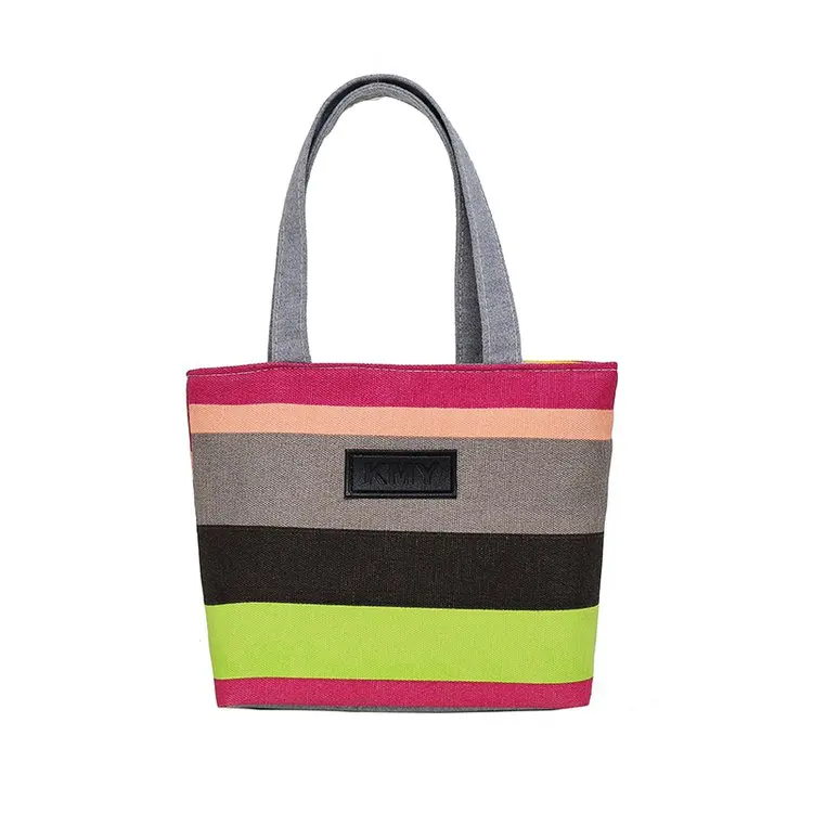 

2021 Custom logo trend fresh versatile eco friendly tote shopping bag, Any color are available