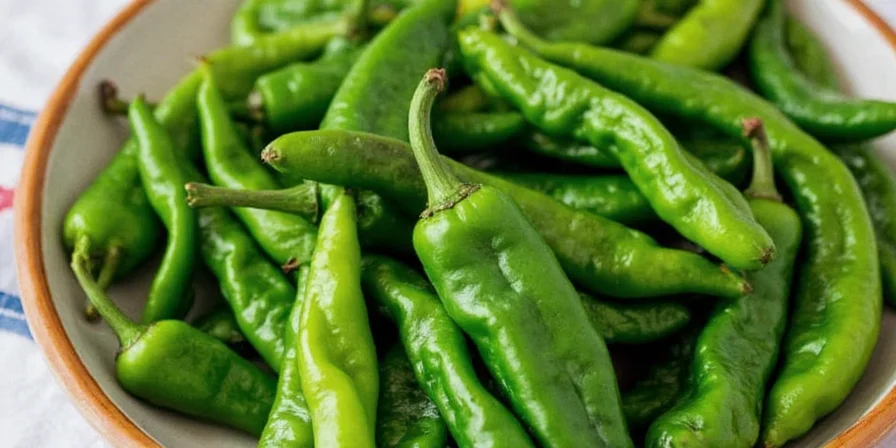 Step-by-step images of roasting poblanos on a gas burner.