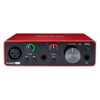 

Brand New Focusrite Scarlett Solo Sound Card usb With High Quality For Meeting Broadcast