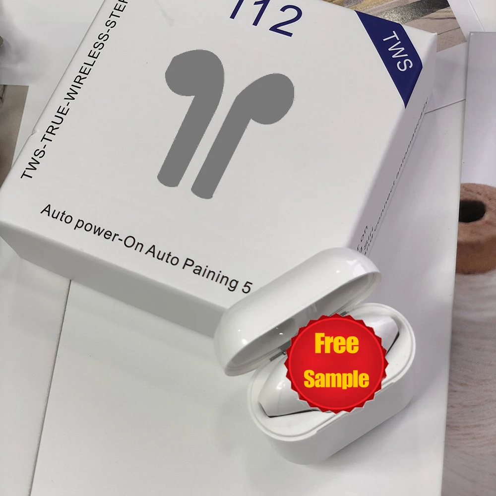 
2020 Original Mini Auriculares Audifonos Bluetooths 5.0 Wireless i12tws Earbuds I12 Tws 