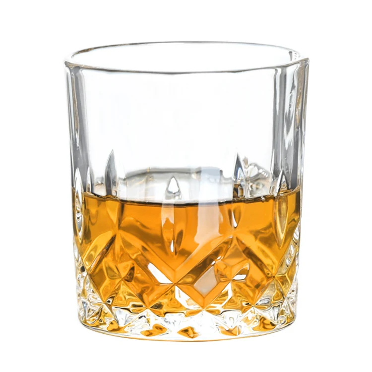 

wholesale personalized diamond whiskey glasses cup for vodka, Clear