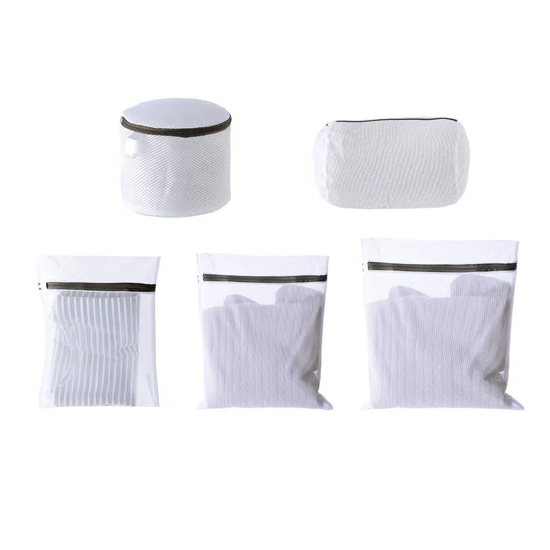 

Wholesale Reusable Zipper Heavy Duty Hotel Travel Clothes Bra Lingerie Sock Net Mesh Laundry Wash Bag In Bulk