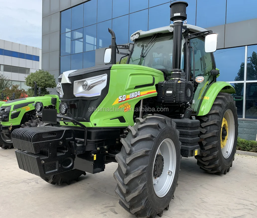 迪品牌 160-180hp农用运输农用轮式拖拉机使用农具