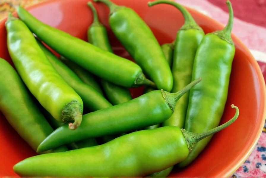 Roasted Green Chiles