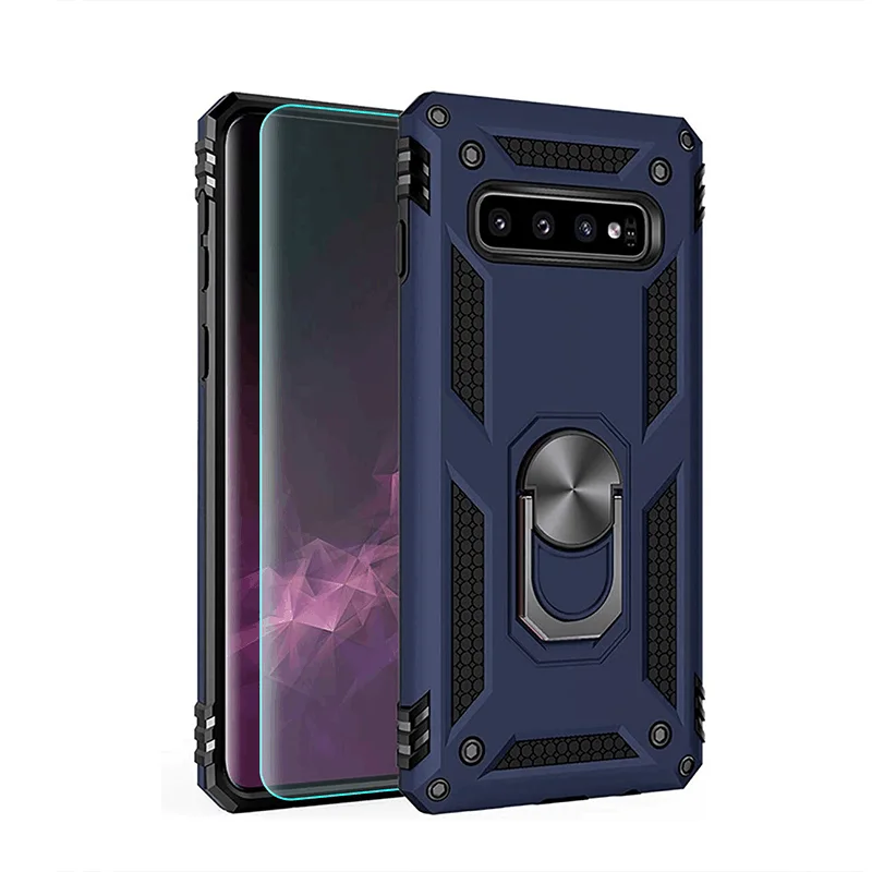 

LeYi For Samsung Galaxy S10 Case With HD Screen Protector, Protective Silicone TPU Shockproof Armor Phone Cover