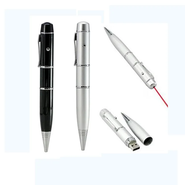 

Hot selling classic laser pen USB Flash Drive with custom logo for giveaway gifts promotions marketing