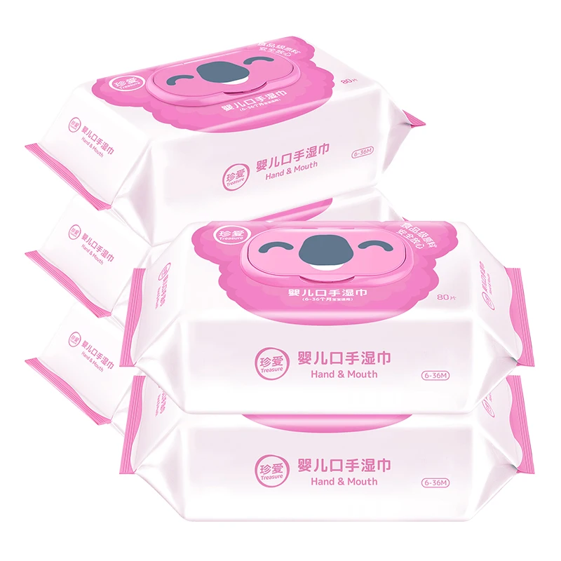 

Disposable Baby Wet Wipes, Hands and Face Cleaning Wipes Baby Water Wipes